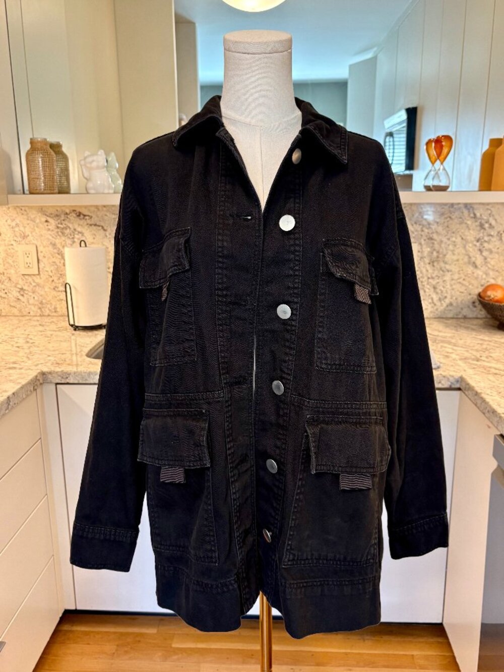 Topshop Lightweight Utility Shirt Jacket